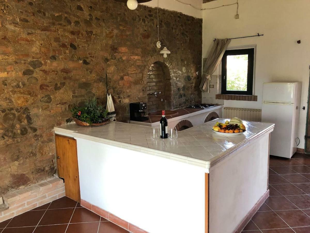 La Casa Amaca Villa Guistrigona Bagian luar foto